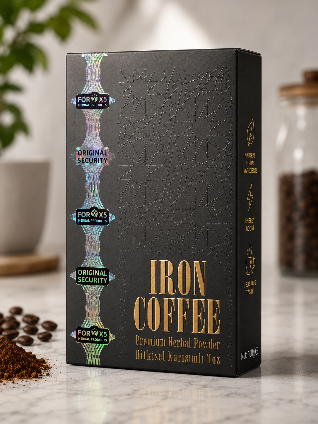 Iron premium Kaffee